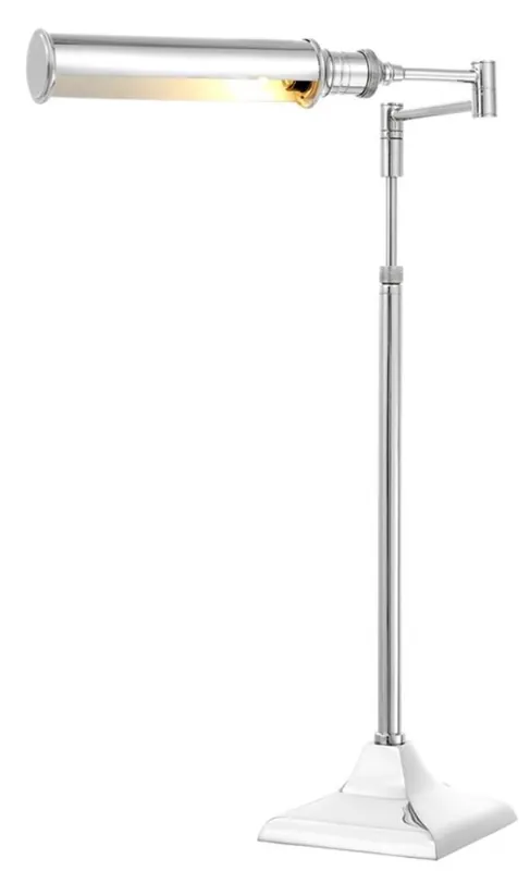 Mega-Angebot Casa Padrino lampe de table / lumière de bureau en argent - meuble de bureau