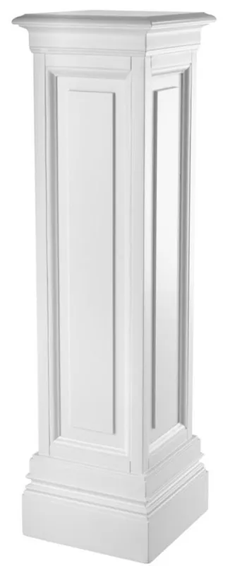 Neu Im Sortiment Casa Padrino colonne de salon blanc 33 x 33 x H. 120 cm - collection de luxe