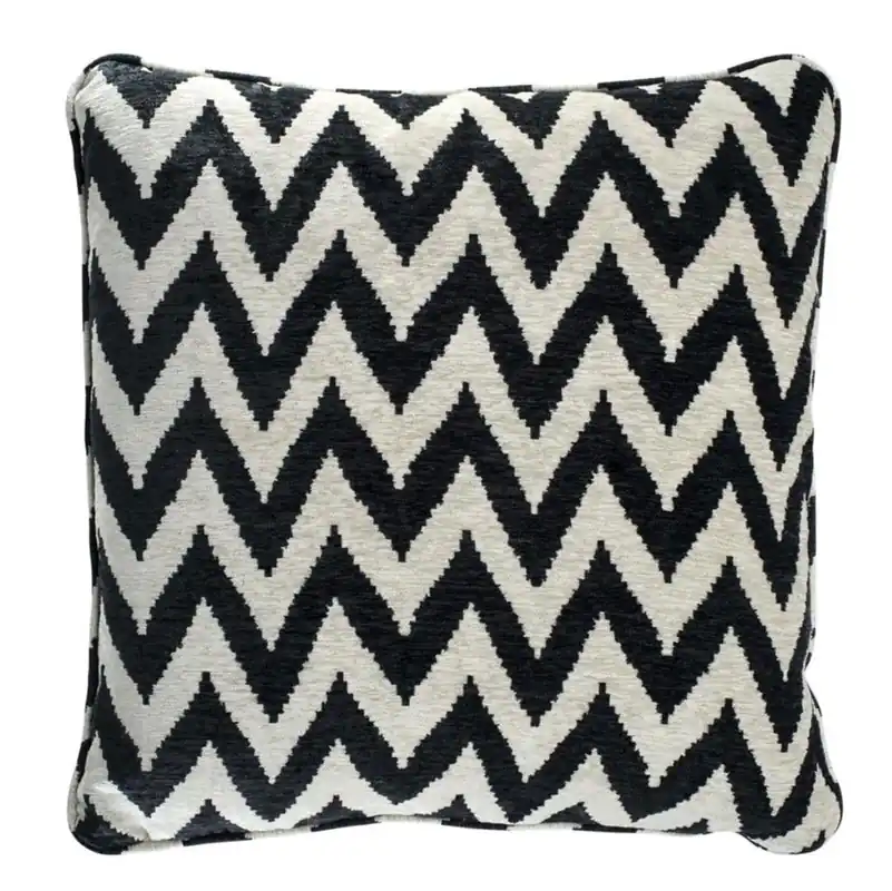Casa Padrino Luxe Décoratif Coussin Noir / Beige 60 x H. 60 cm - Collection Designer Solange Der Vorrat Reicht