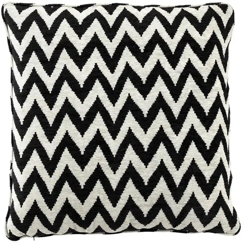 Casa Padrino Luxe Décoratif Coussin Noir / Beige 75 x H. 75 cm - Collection Designer Bestpreis
