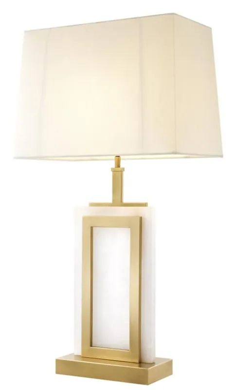 Top-Preis Casa Padrino lampe de table de luxe 23,5 x 41 x H. 77,5 cm - lampe design