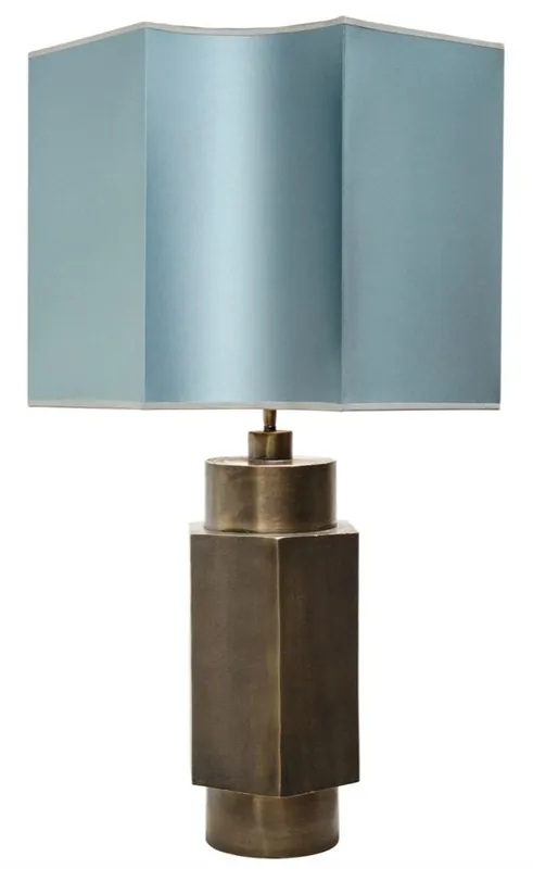 Begrenztes Angebot Casa Padrino lampe de table de luxe noir mat / turquoise 55 x H. 89 cm - qualité luxe