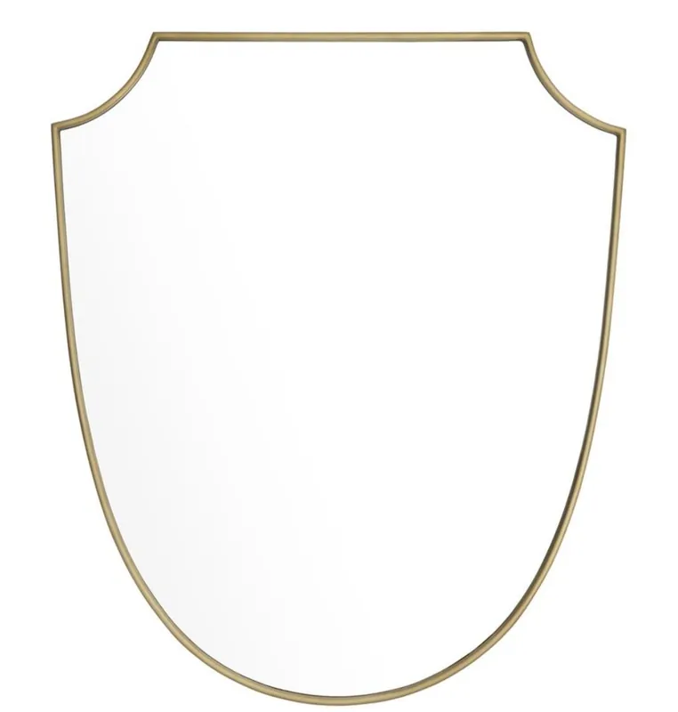 Casa Padrino miroir de luxe en laiton 61 x H. 72 cm - miroir mural design Nur Für Kurze Zeit