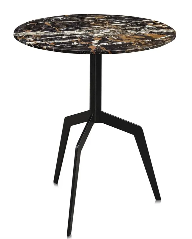 Super-Preis Casa Padrino table d'appoint de luxe noir 50 x H. 60 cm - Meubles de Salon