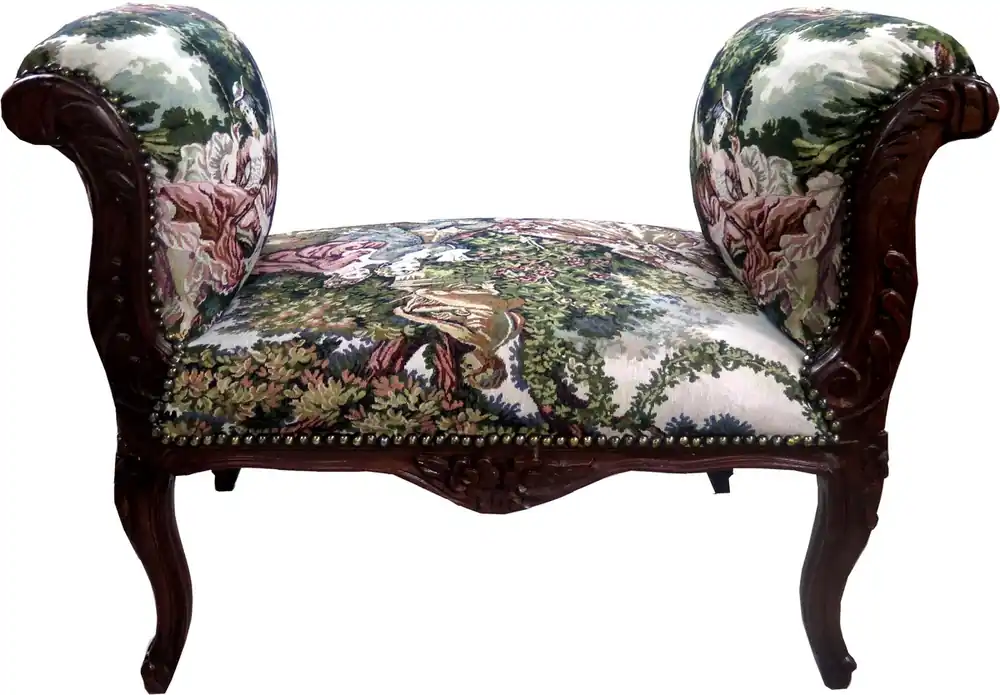 Neue Kollektion Tabouret Baroque Casa Padrino Tabouret / Marron - Banc
