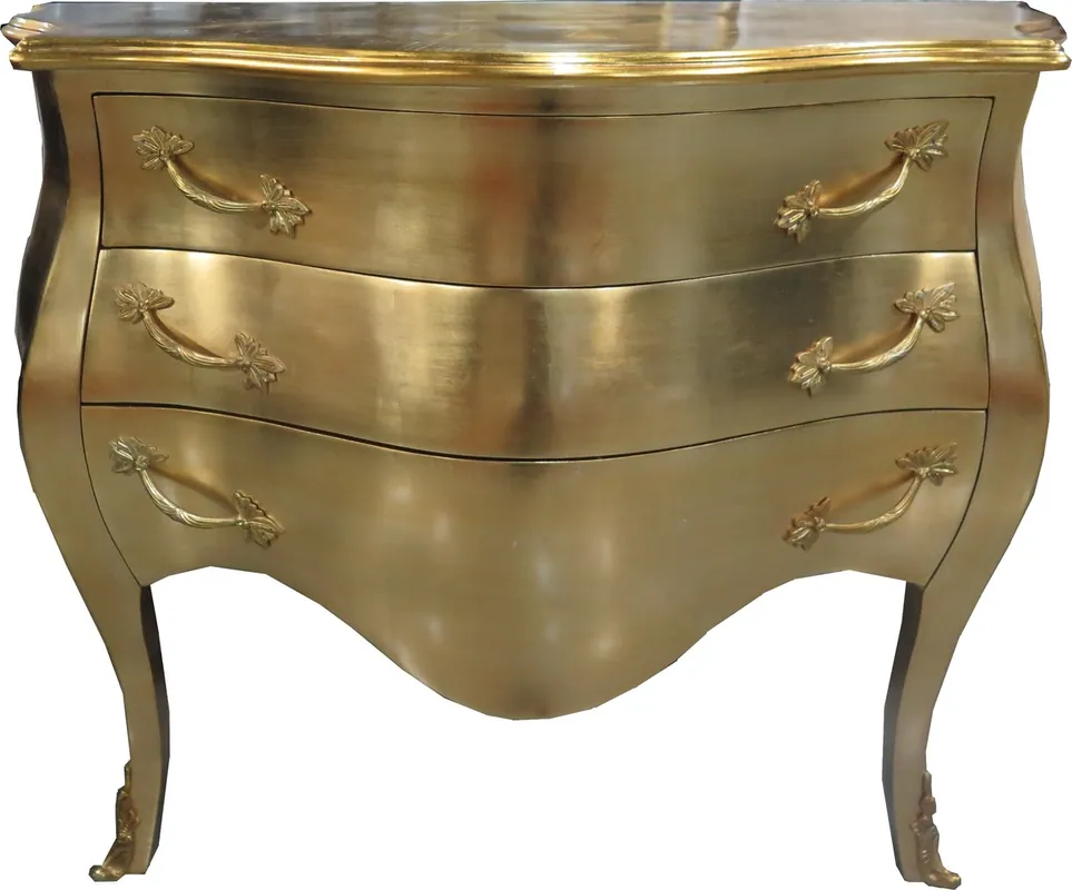 Beliebt Casa Padrino Commode Baroque Or 100 cm - Meubles de style antique - Commodes Tiroirs Cabinet