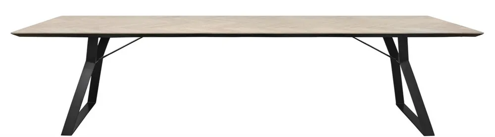 Nur Für Kurze Zeit Casa Padrino table à manger 300 x 100 x H. 76,5 cm - Meubles de Salle à Manger de Luxe