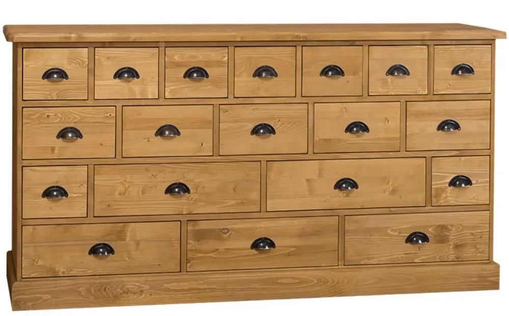 Neue Ware Casa Padrino commode style country avec 19 tiroirs - Mobilier de Bureau Style Country