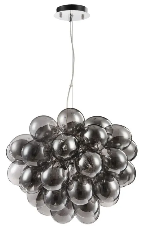 Preisreduziert Casa Padrino lampe suspendue en forme de raisin noir Ø 44-50 x H. 40 cm - Meubles Design