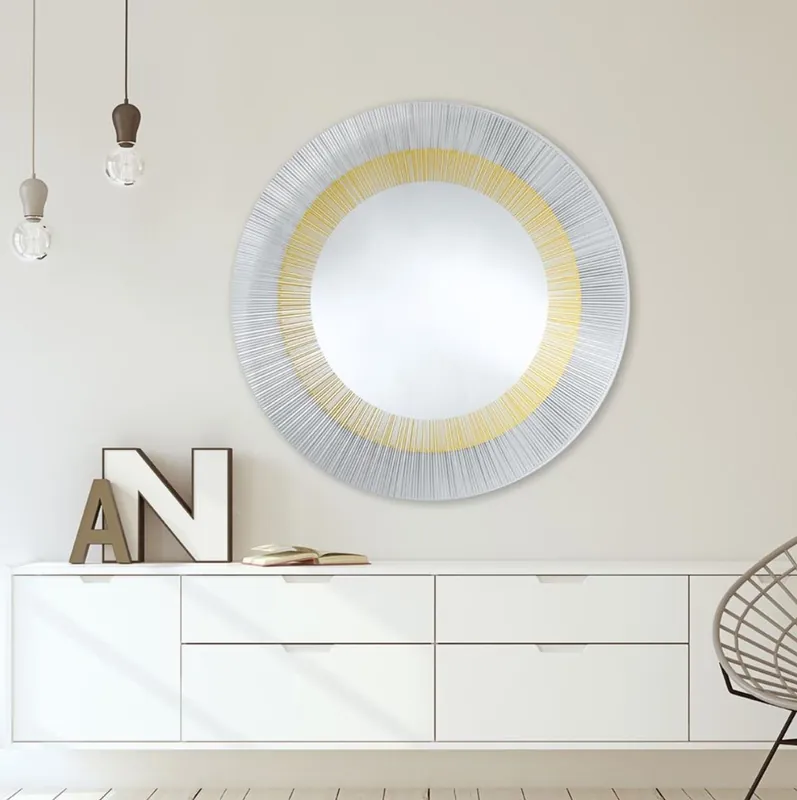 Casa Padrino luxe salon design miroir bronze Ø 105 cm - Meubles Design Bestseller