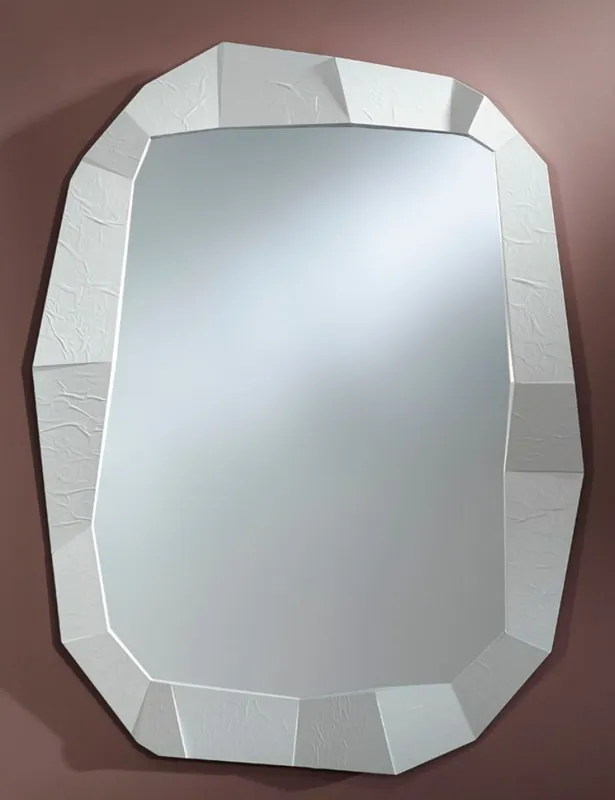 Sale Casa Padrino miroir mural design blanc 92 x H. 127 cm - Miroir Design