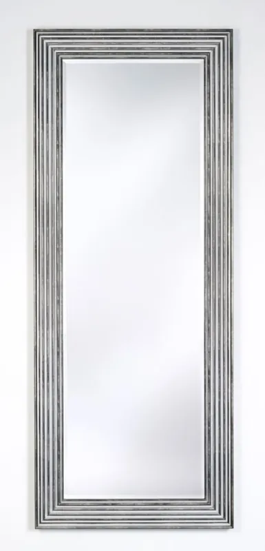 Casa Padrino luxe salon miroir argent / noir 67 x H. 167 cm - Accessoires de Salle de Séjour Solange Der Vorrat Reicht