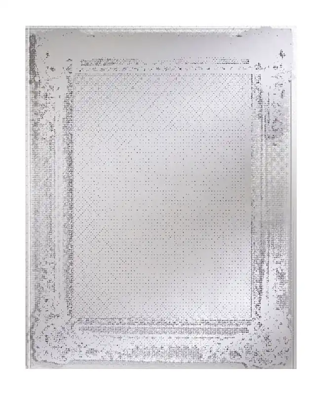 Must-Have Casa Padrino Miroir Art Déco Vintage Argent 78 x H. 101 cm - Miroir Mural de Style Antique