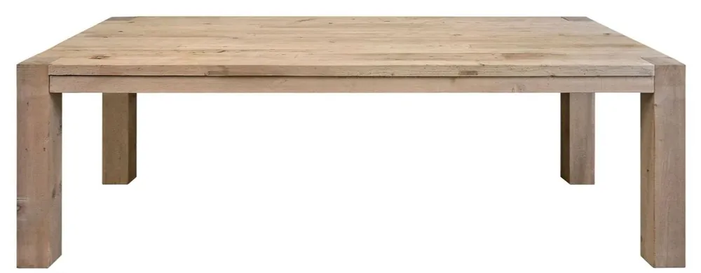 Expressversand Casa Padrino luxe table de salle à manger / table à manger couleurs naturelles - Meubles de Salle à Manger