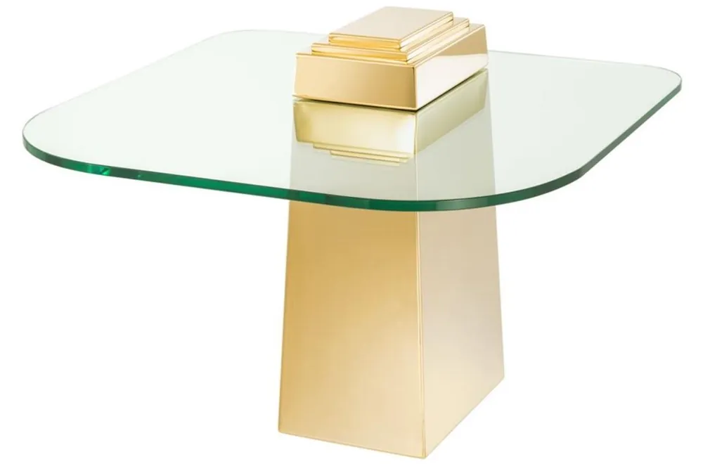 Preisknaller Casa Padrino table d'appoint de luxe or 65 x 65 x H. 51 cm - Qualité Luxe
