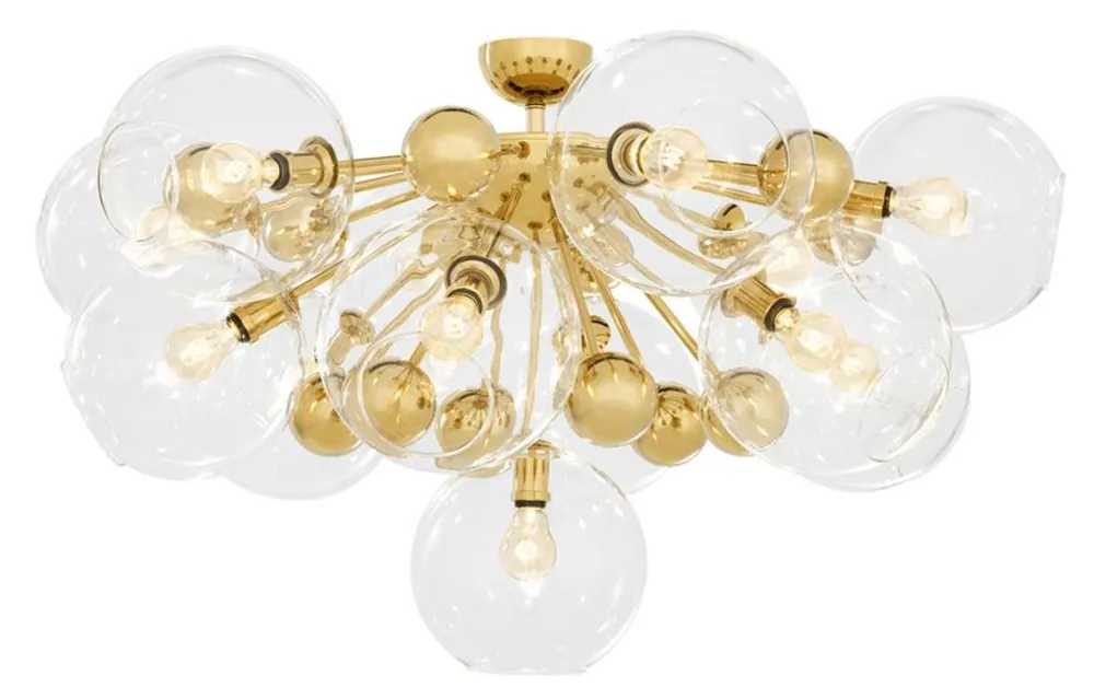 Nur Für Kurze Zeit Casa Padrino lampe de plafond de luxe or Ø 90 x H. 57 cm - Collection Luxe