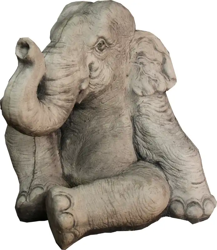 Highlight Casa Padrino Sculpture de Luxe Gorilla Cement Gris 60 x 50 x H. 74 cm - Edition Limitée
