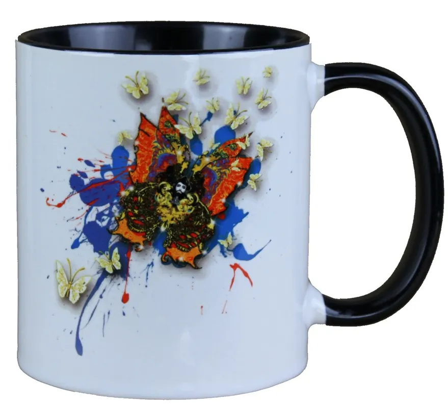 Sale Harald Glööckler Pompöös Mug papillons - conçu par Harald Glööckler