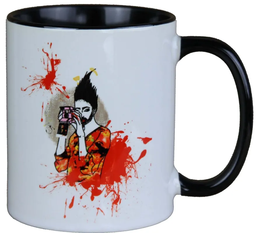 Preisknaller Harald Glööckler Pompöös Mug photographe rouge - conçu par Harald Glööckler