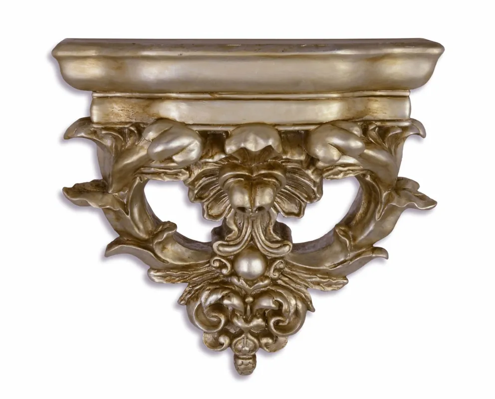 Billig Casa Padrino Console Murale Baroque Argent Antique 29 x 26,8 x H.13,6 - Meubles d'hôtel