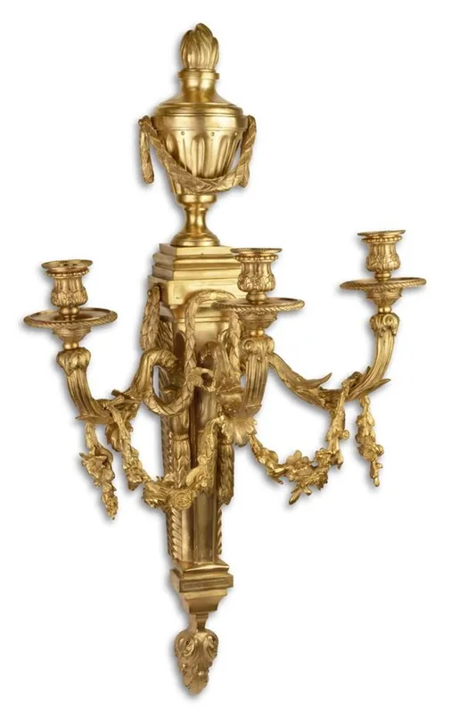 Expressversand Casa Padrino bougeoir mural baroque or 45 x 29,5 x H. 78 cm - Noble & Somptueux