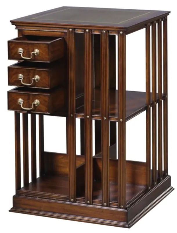 Meistverkauft Casa Padrino bibliothèque de luxe en acajou marron / vert 49 x 49 x H. 80 cm - Collection de Luxe