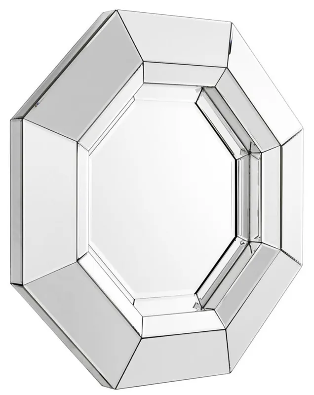 Highlight Casa Padrino miroir / miroir mural de luxe 68 x H. 68 cm - Collection de Luxe
