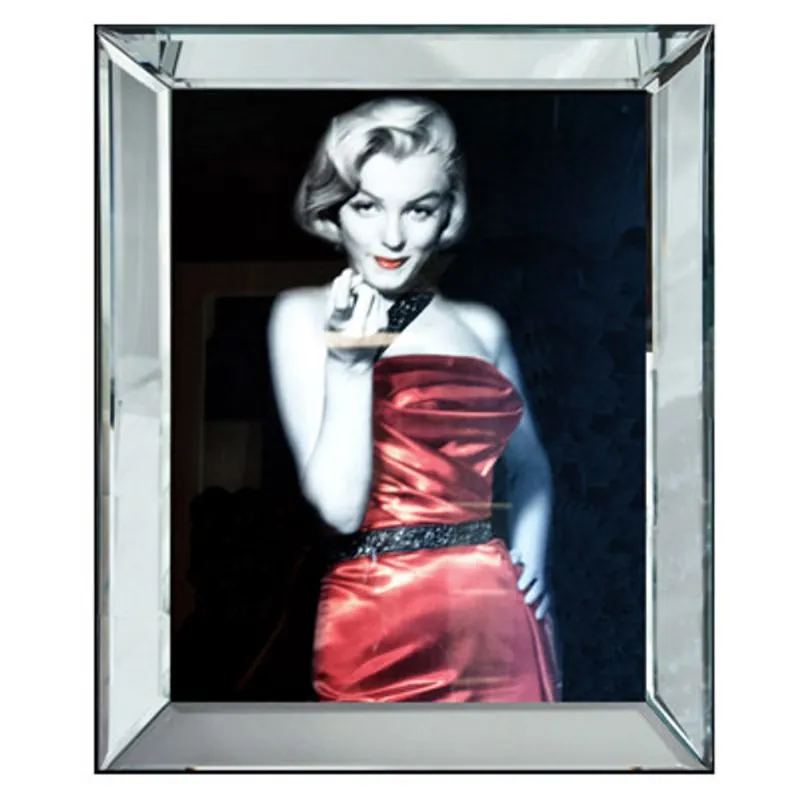 Casa Padrino Designer Image Lady en rouge Marilyn Monroe Mod1 - Edition limitée Preiswert