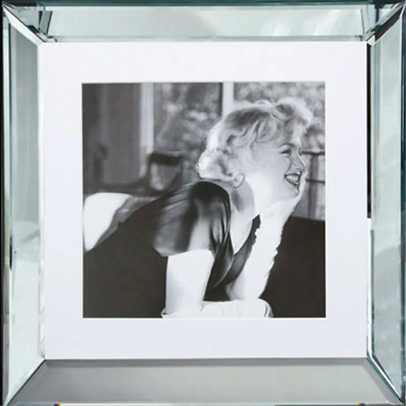 Casa Padrino Designer Image "Entre amis" Marilyn Monroe 40 x 40 cm - Edition limitée Top-Seller