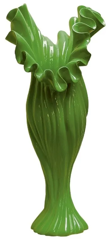Casa Padrino vase à fleurs design vert B. 33 cm hauteur 81 cm - Dekovase Schneller Versand