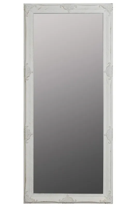 Beliebt Casa Padrino Baroque Miroir Blanc avec de beaux ornements antiques H. 162 cm - Handmade