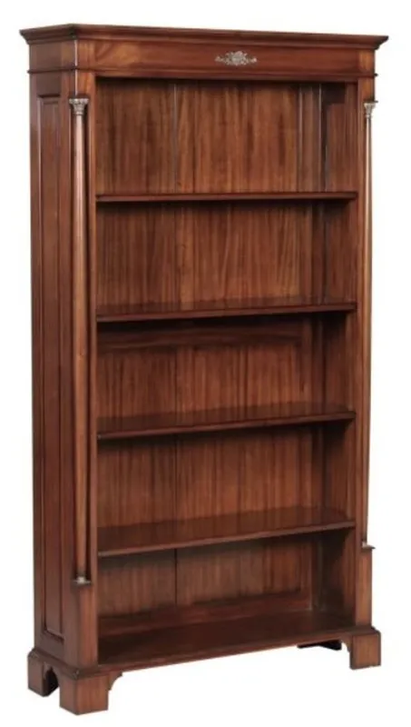 Casa Padrino bibliothèque / étagère de style baroque de luxe marron 103 x 32 x H. 185,5 cm - Mobilier de Salon Baroque Direktkauf