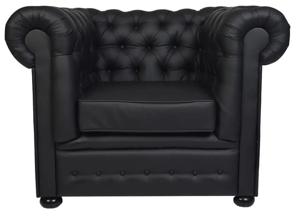 Casa Padrino luxe fauteuil en cuir véritable 115 x 93 x H. 84 cm - Plusieurs Couleurs - Chesterfield Meubles Meistverkauft