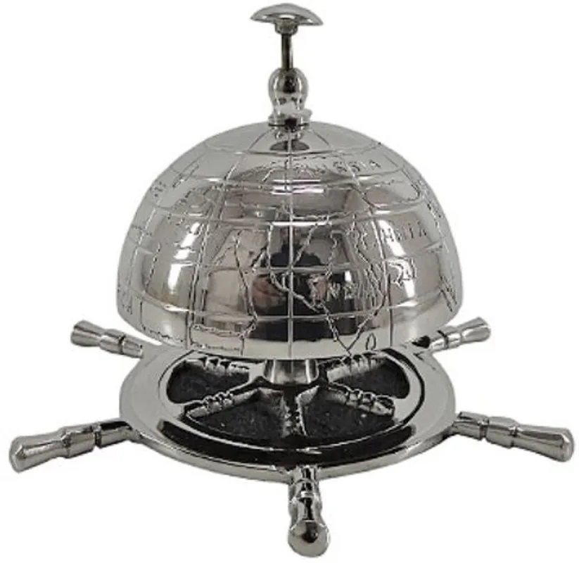 Casa Padrino luxe déco seafarer table cloche argent Ø 18 x H. 12 cm - Accessoires d'Hôtel Wochenendangebot