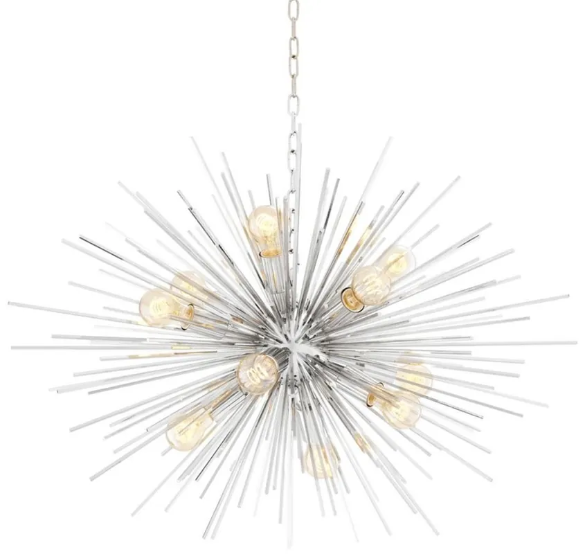 Solange Der Vorrat Reicht Casa Padrino lustre de luxe en argent Ø 90 x H. 60 cm - Mobilier de Luxe