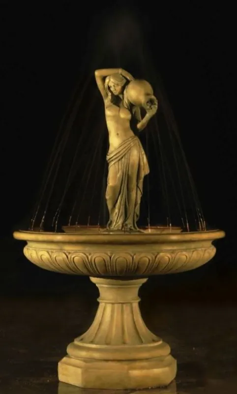 Letzte Chance Casa Padrino Fontaine Baroque Ø 150 x H. 235 cm - Château Hôtel Restaurant Jardin Déco Fontaine