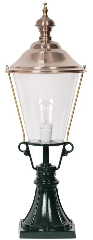 Zertifiziert Casa Padrino Lampe de Jardin Art Nouveau 29 x 29 x H. 78 cm - Différentes Couleurs - Terrasses de Jardin Pistes Eclairage d'Entrée