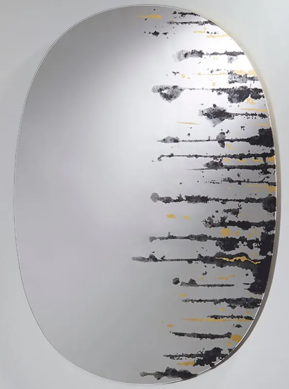 Casa Padrino miroir mural design noir / or 76 x H. 110 cm - Miroir de Salon de Luxe Jetzt Bestellen