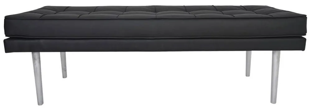 Casa Padrino Banc de Luxe Chesterfield 110 x 45 x H. 48 cm - Diverses Couleurs - Meubles de Salon de Luxe Nur Heute