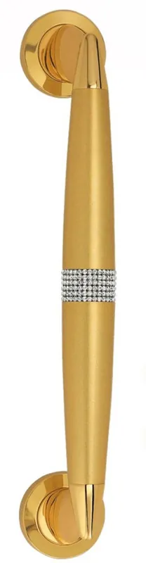 Casa Padrino ensemble de poignée de porte de luxe or 5 x H. 31,7 cm - Poignées de Porte Occupé de Cristaux Swarovski Saisonangebot