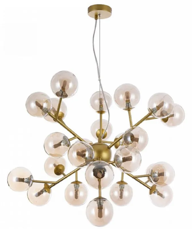 Beliebt Casa Padrino lampe suspendue de salon or Ø 65 x H. 40 cm - Lampe Suspendue avec Abat-Jour Sphériques