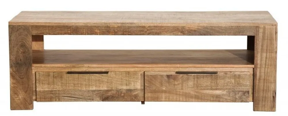 Conception de la Casa Padrino Nature L.130cm x H.45 cm x P.45 cm - Buffet - Commode - Fait Günstig
