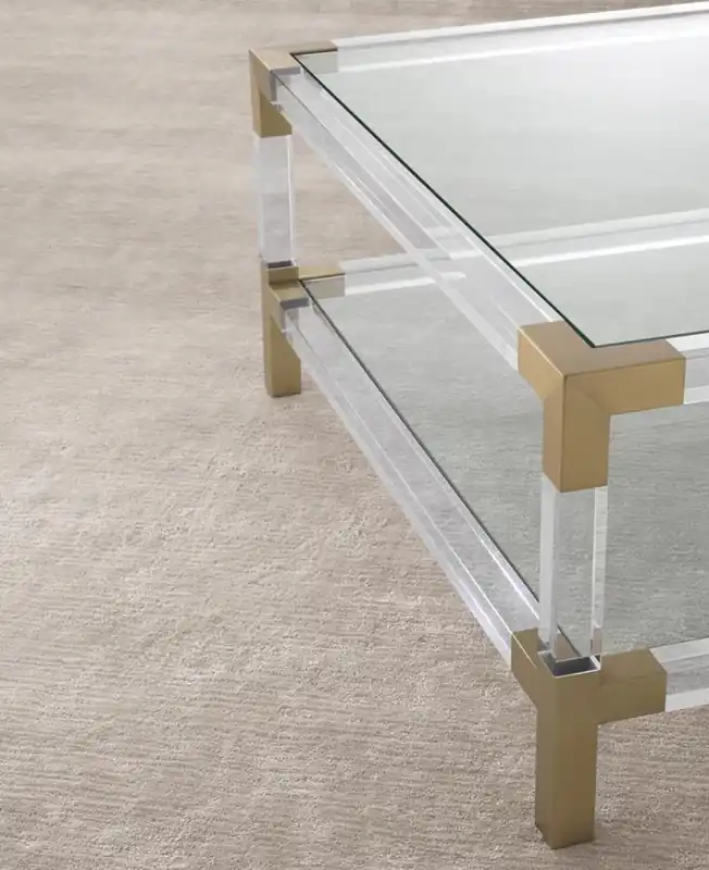 Neue Kollektion Casa Padrino Tapis de Salon de Luxe Argent Sable - Diverses Tailles - Handwoven