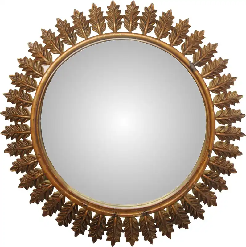 Aktuell Miroir mural Casa Padrino Baroque Rond Or Antique Diamètre 93 cm - Look Antique