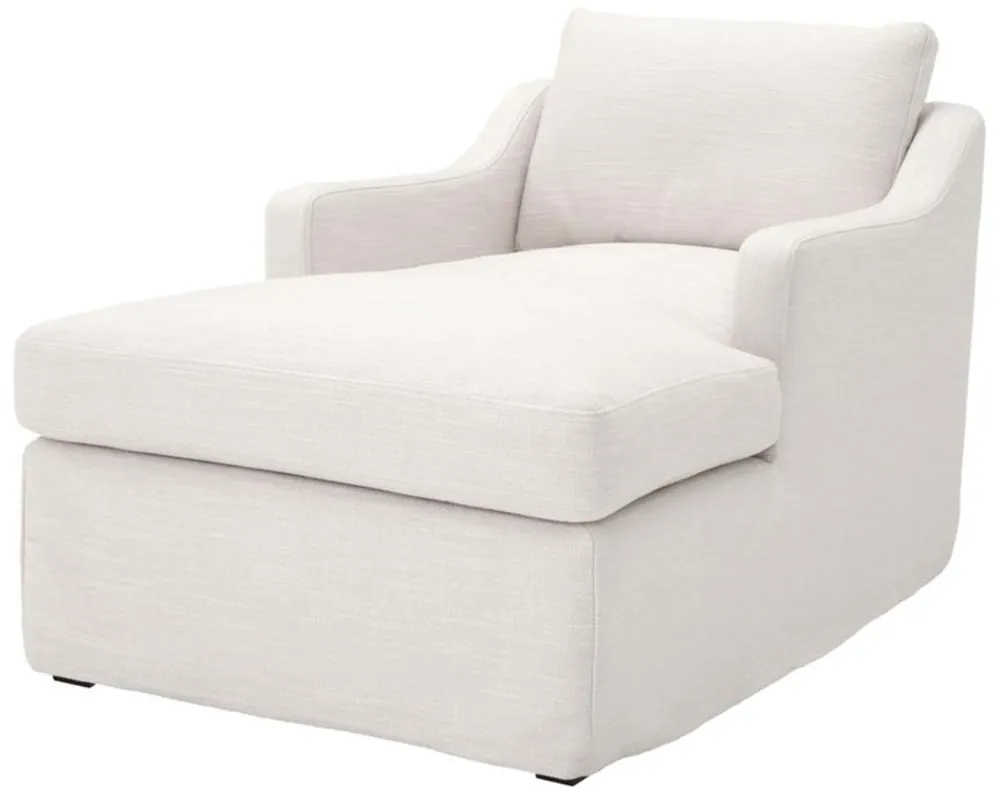 Casa Padrino poltrona reclinabile bianco 85 x 150 x H. 75 cm - Poltrona da Salotto Jetzt Bestellen