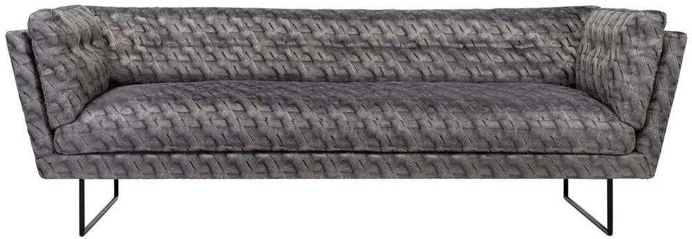 Casa Padrino divano da salotto di lusso bronzo / marrone / nero 230 x 87 x H. 78 cm - Mobili per Soggiorno Markenware