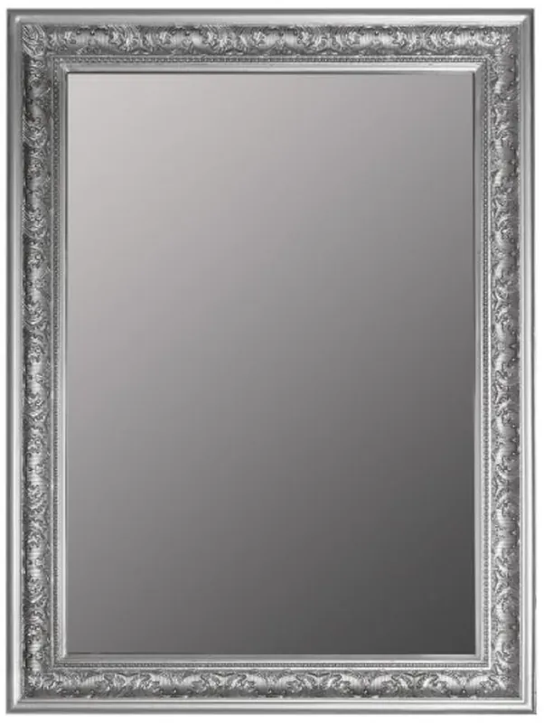 Markenware Casa Padrino Specchio / Specchio da Parete Barocco Argento 62 x H. 82 cm - Mobili Barocco