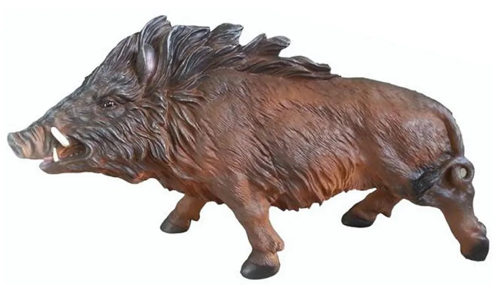 Solange Der Vorrat Reicht Casa Padrino figure décorative sanglier 60 x H. 45 cm - Sculpture décorative