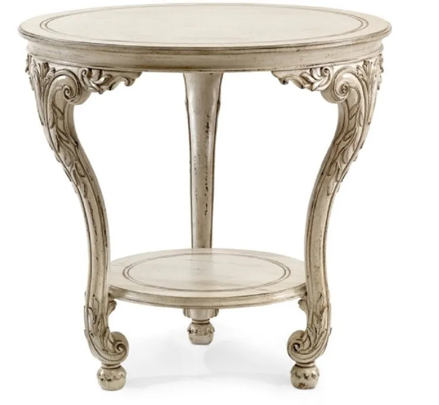 Top-Angebot Casa Padrino table d'appoint baroque de luxe à 3 pieds gris antique