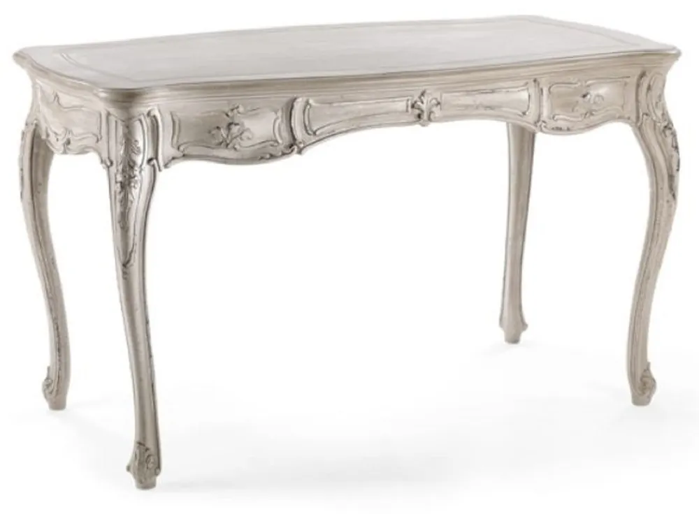 Jetzt Kaufen Casa Padrino Secrétaire Baroque de Luxe Gris Antique 124 cm - Fabriqué en Italie